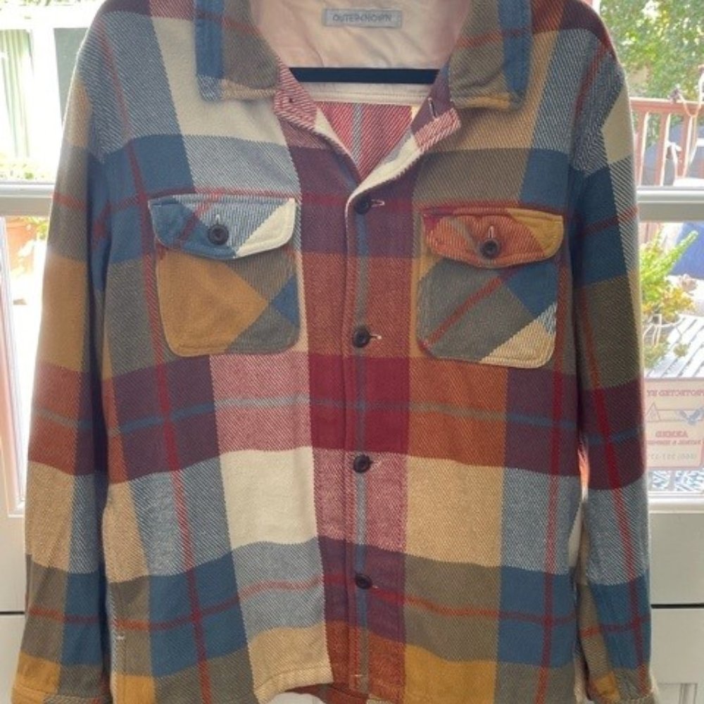 Outerknown Blanket Shirt Jacket Size L